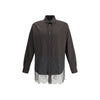 Fendi Pinstripe Wool and Lace Shirt