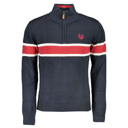 Gianmarco Venturi Blue Cotton Sweater