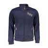 Gianmarco Venturi Blue Cotton Sweatshirt