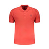 Gianmarco Venturi Red Cotton Polo Shirt