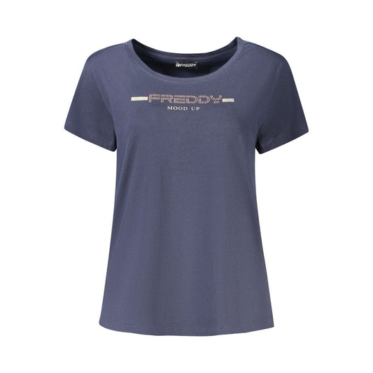 Freddy Blue Cotton T-Shirt
