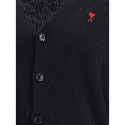 Ami Paris Ami De Coeur Cardigan